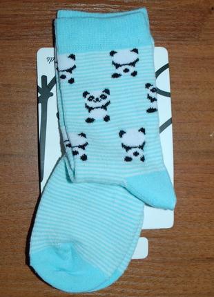 Демісезонні шкарпетки носки р. 7-8, 9-10, 11-12 турція bibaby панда