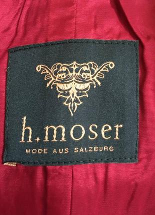 Стильный льняной пиджак h. moser mode aus salsburg этно баварский стиль8 фото