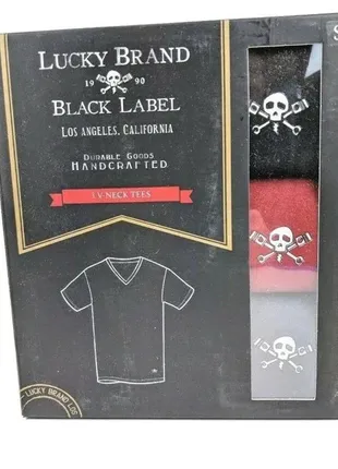 Футболка чоловіча lucky brand black label5 фото