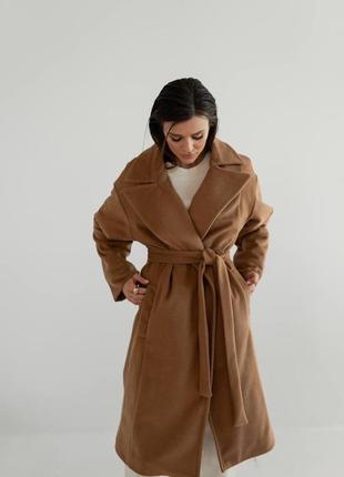 Кашемировое пальто с подкладкой7 фото