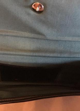 Лакированный клатч, новый