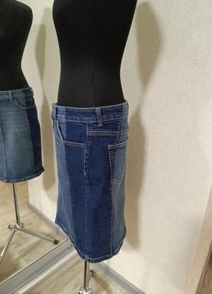 M&amp;s collection джинсовая юбка юбка из денима из джинса2 фото