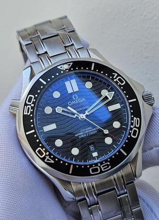 Швейцарський годинник omega seamaster black 300m automatic