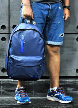 Рюкзак nike синий мужской / женский / школьный1 фото