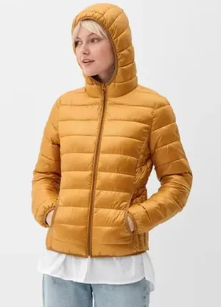 Жіноча стьобана курточка\гірчична\blind date \німеччина\р.34-36