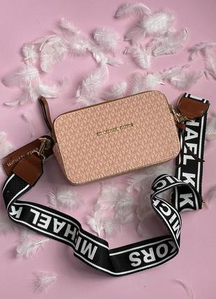 Сумка жіноча michael kors snapshot peach