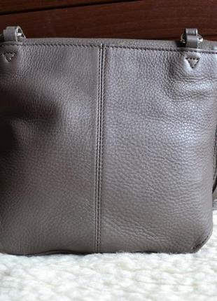 Сlarks crafted кожаная сумка на длинном ремне.6 фото