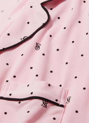 Розовая пижама из модала victoria’s secret5 фото