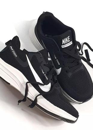 Nike zoom flyknit streak •black white•2 фото