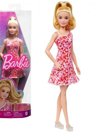 Лялька barbie "модниця" у сарафані в квітковий принт