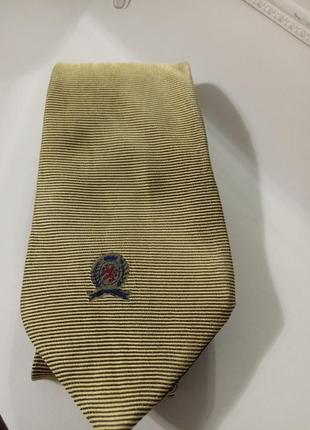 Фірмовий галстук італійський шовк1 фото