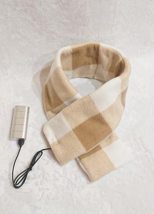 Шарф з підігрівом працює від power bank / теплий шарф / зимовий шарф