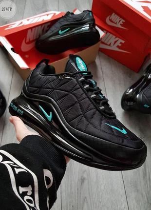 Nike air max 720-818 black thermo чоловічі кросівки найк 720 термо, чоловічі кросівки найк 720 зима, осінь3 фото