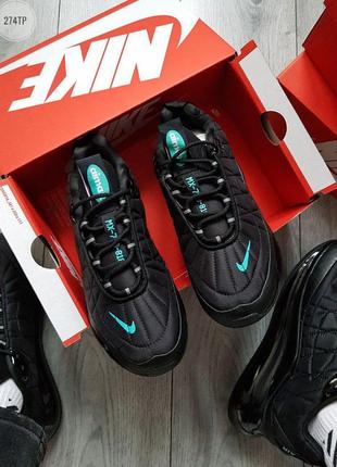 Nike air max 720-818 black thermo чоловічі кросівки найк 720 термо, чоловічі кросівки найк 720 зима, осінь5 фото