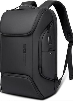 Рюкзак міський bange bg-7267 usb-роз'єм вологостійкий дорожний для ноутбука 15,6 колір чорний 25л