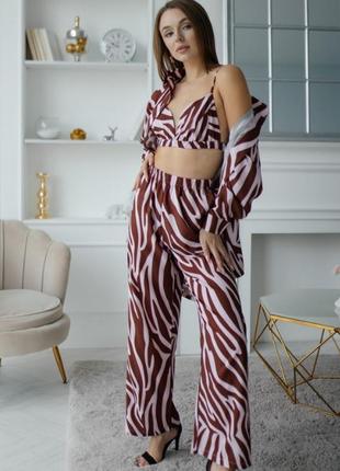 Піжамний костюм 3-ка