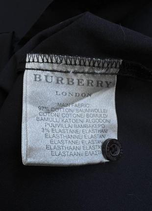 Черная базовая рубашка burberry6 фото