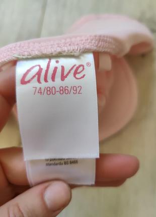 Детская кепка alive розовая2 фото