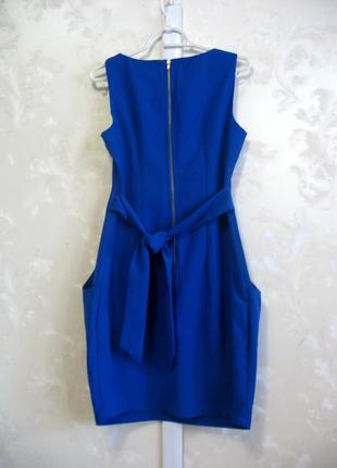 Синее платье boohoo2 фото