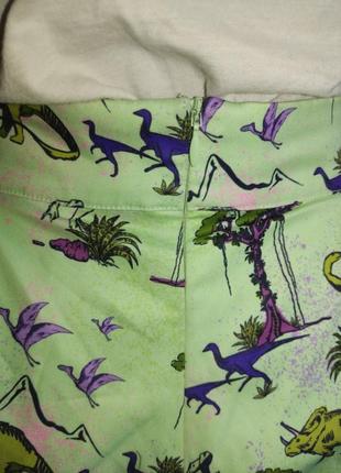 Крутая юбка в стиле пин ап рокабилли свинг с динозаврами динозавр lindy boo3 фото