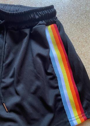 Модные шорты радуга2 фото