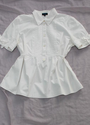 Белая блуза рубашка escada2 фото
