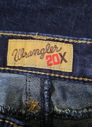 Джинси чоловічі wrangler 20x slim fit straight leg9 фото