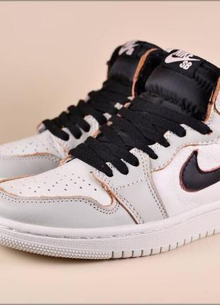 Женские кроссовки nike air jordan beige3 фото