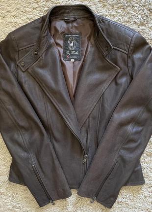 Куртка кожаная himd zagreb, оригинал, размер 42 (l)1 фото