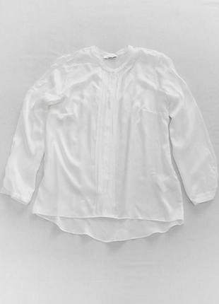 Біла шовкова блуза louis and me3 фото