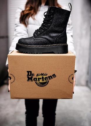 Ботинки dr martens jadon (мех)10 фото