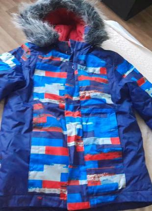 Зимняя куртка и комбинезон для мальчика (рост110)