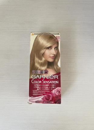 Фарба для волосся garnier color sensation 9.13 кристалічний бежевий світло-русявий