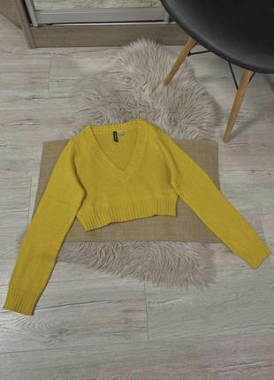 Укороченный джемпер от h&m