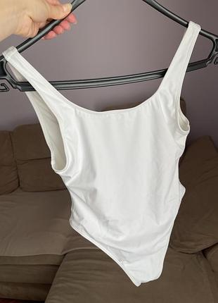 Новый слитный купальник