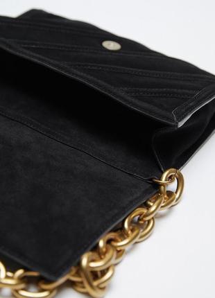 Сумка з натуральної замші zara4 фото