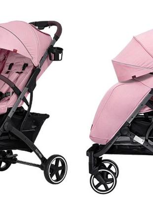 Прогулянкова коляска astra crl-5505/1 apricot pink +дощовик s carrello