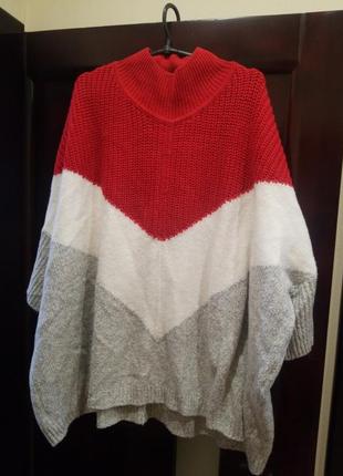 Шикарный свитер - пончо