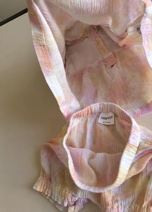 Костюм комплект тонкий натуральный шорты трусики платья платье6 фото