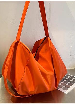 Сумка спортивна помаранчева жіноча чоловіча