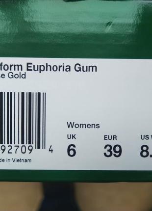 Размер 37,5-39.кроссовки puma women's basket platform euphoria gum.оригинал.10 фото