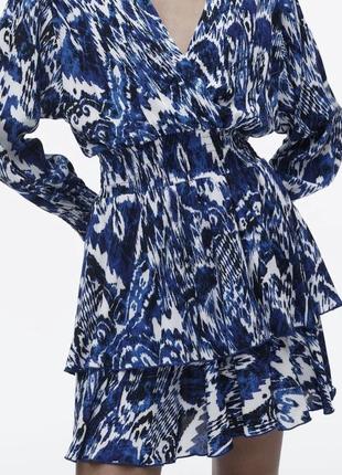 Сукня з принтом zara