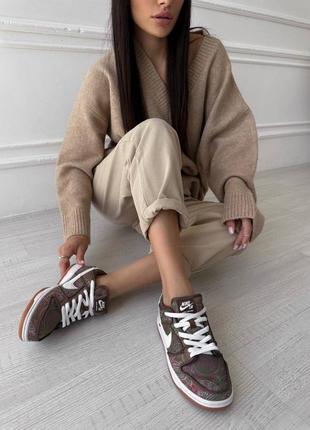 Жіночі кросівки бренда nike sb текстиль4 фото