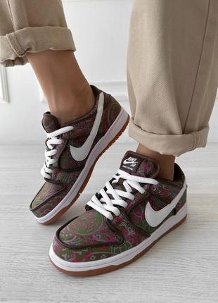 Жіночі кросівки бренда nike sb текстиль9 фото