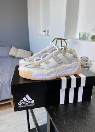 Кросівки adidas niteball originals "white gum"8 фото