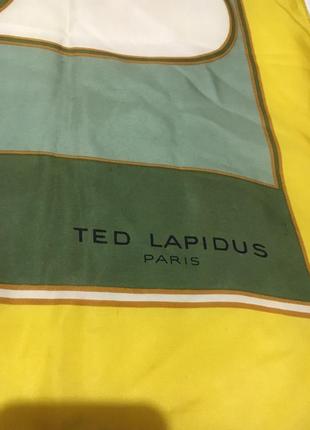 Винтажный платок ted lapidus.3 фото