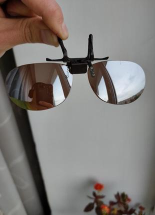 Сонцезахисні окуляри usa сонцезахисна кліпса на окуляри2 фото