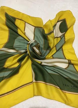 Винтажный платок ted lapidus.