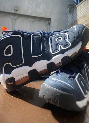 Кросівки nike air more uptempo blue.вища якість!