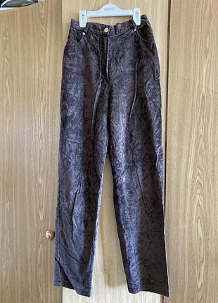 Вельветовые брюки